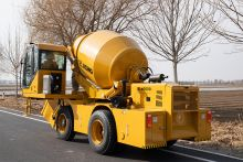 XCMG Official 3.5cmb Self Loading Concrete Mixer Truck SLM3500I Price for Sale